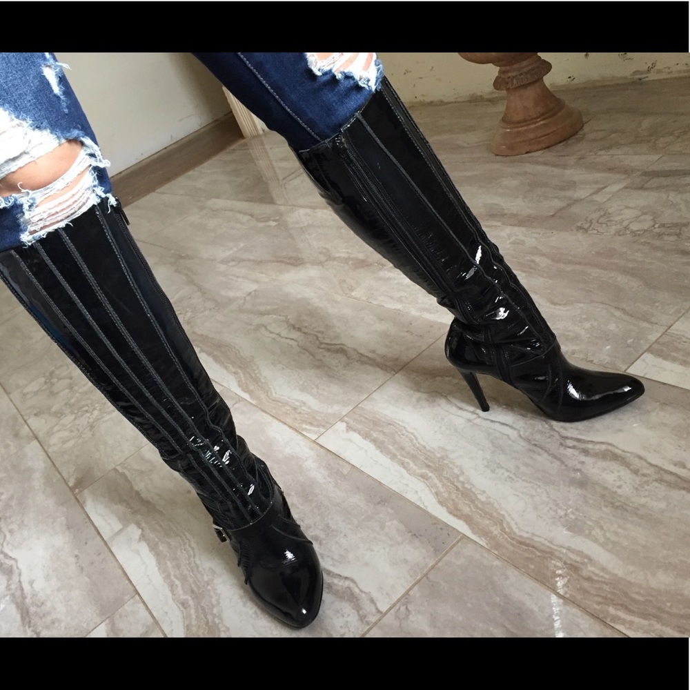 Anne Klein High Boots